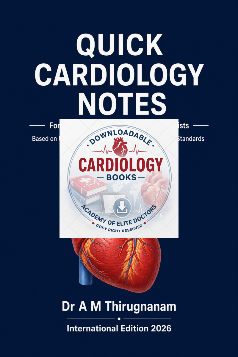 QUICK CARDIOLOGY 1,900 High-Yield Board Quality Notes