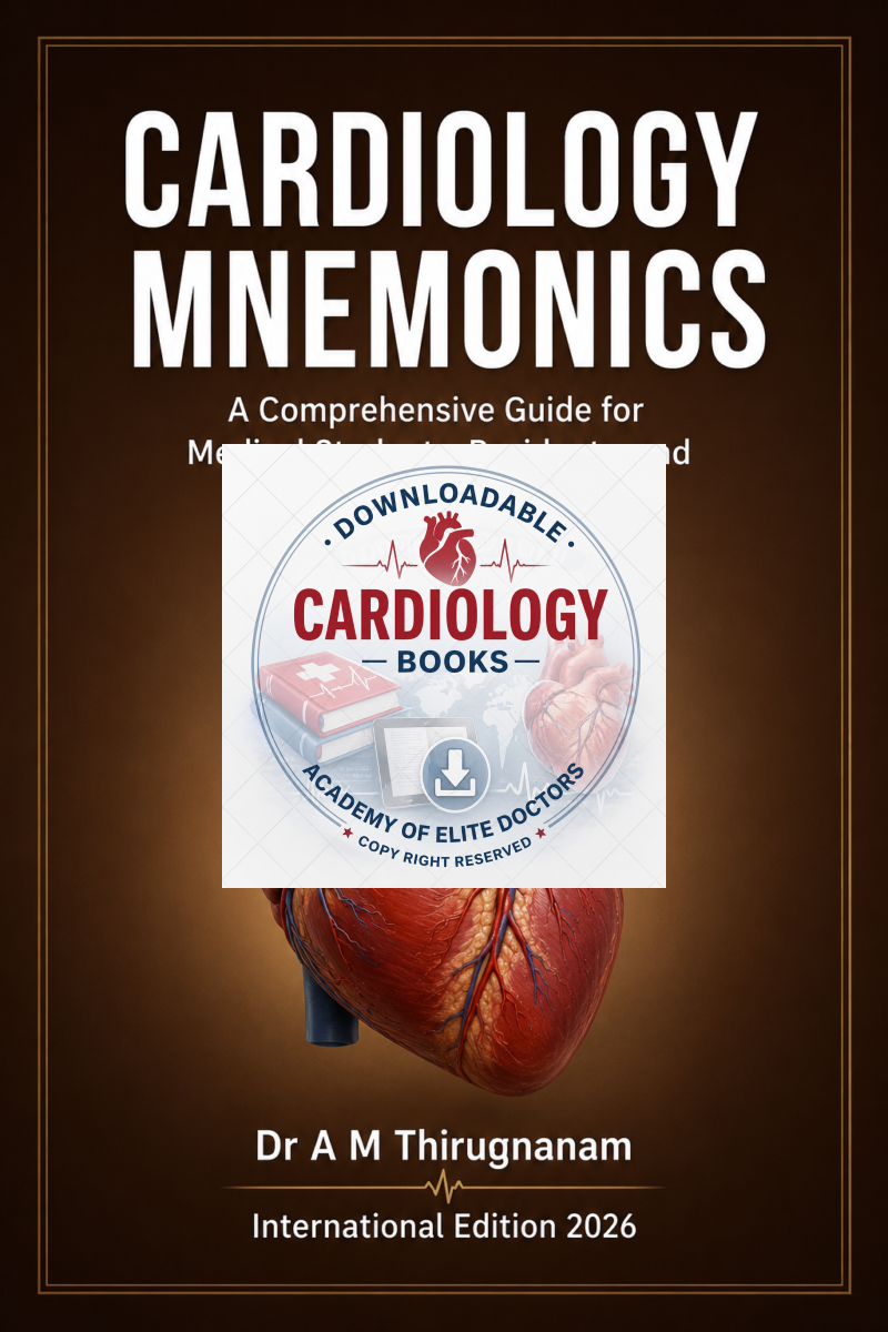 Cardiology Mnemonics for Practicing Doctors